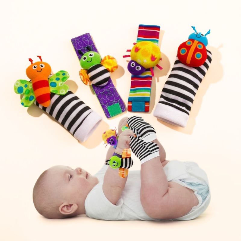 Toddla™ Rattle Toy Socks image 1