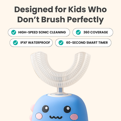 Toddla™ U-Shaped 360º Ultrasonic Toothbrush
