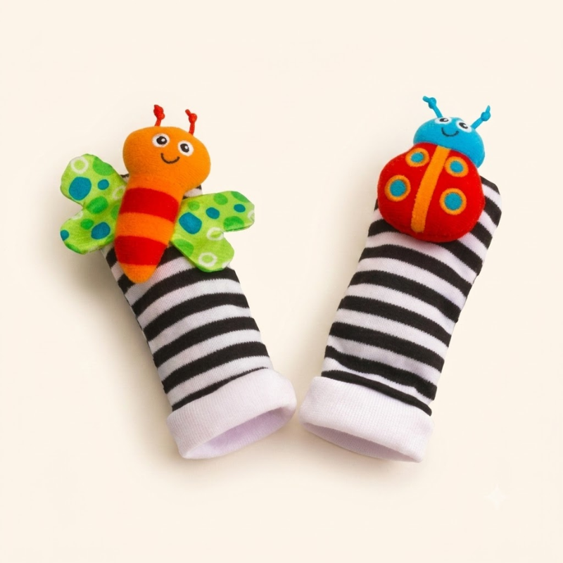 Toddla™ Rattle Toy Socks image 3